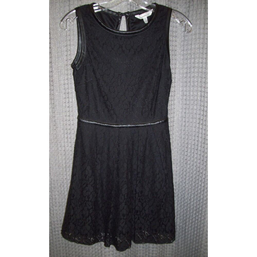 Speechless Women's Black Lace Dress - Size 1 (15756)